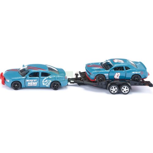 Dodge Charger with Dodge Challenger - SRT Racing