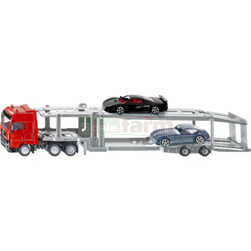 Mercedes Benz Actros Transporter with 2 sports cars