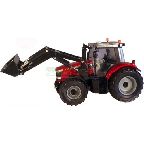 TOMY 43082a1 Britains Big Farm Massey Ferguson 6616 Tractor Front Loader 3 for sale online 