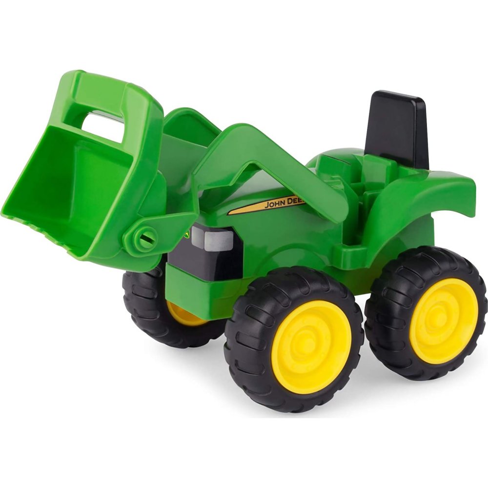 John Deere Sandbox Toy Set with Tractor, Bucket and Shovel - Image 1