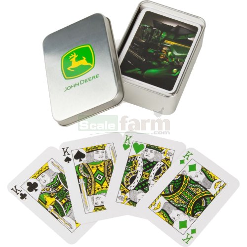 John Deere Playing Cards in Tin