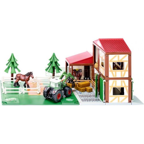 Siku World Farmyard and Riding Stable Play Set