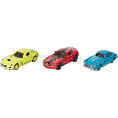 Mercedes Benz 3 Car Limited Edition Set 1