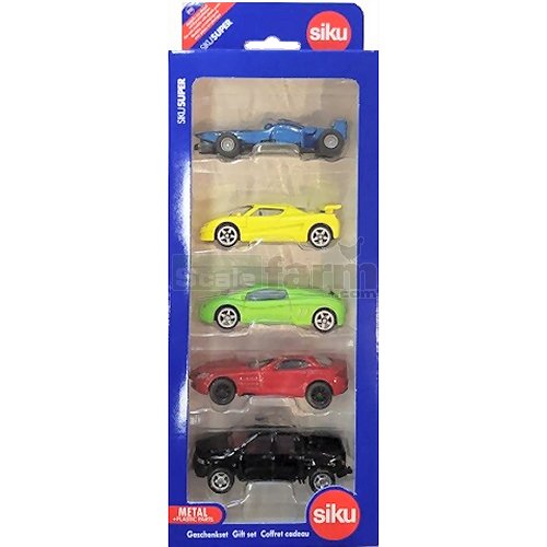 SIKU 5 Sports Car Gift Pack