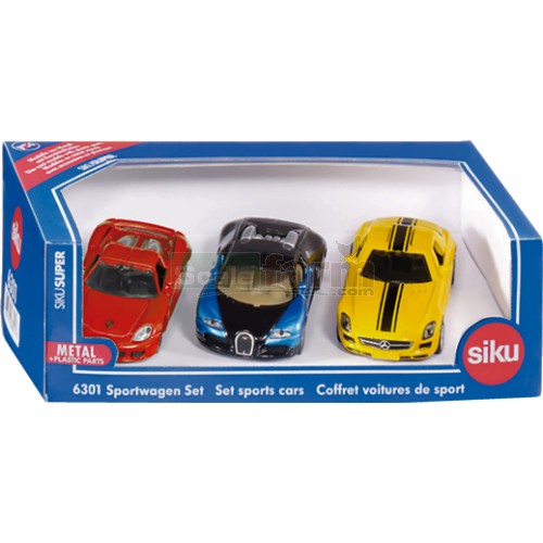 Sports Car Gift Pack (Set of 3)