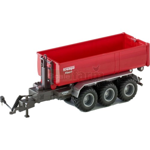 Remote Control Krampe 3-Axle Hooklift Trailer