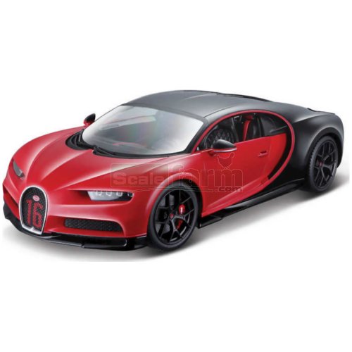 Bugatti Chiron Sport - Black/Red