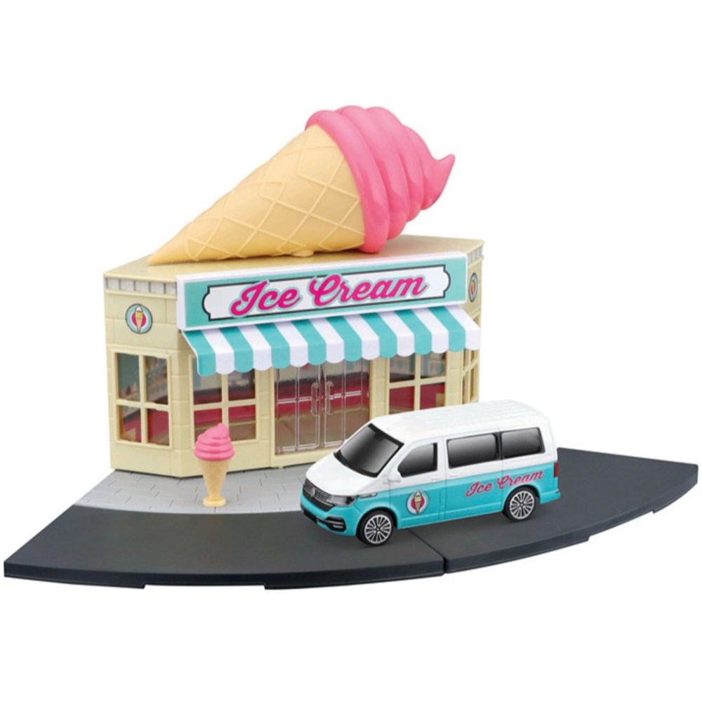 Ice Cream Shop with VW T6.1 Transporter