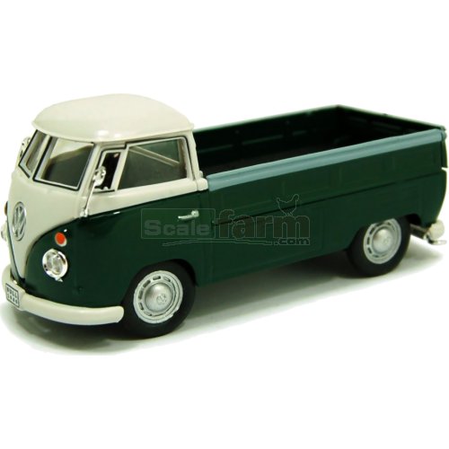 VW T1 Open Pickup - Dark Green / White