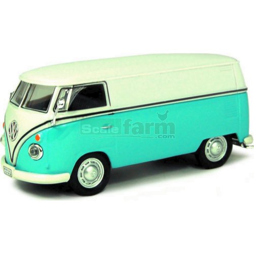 VW T1 Van - Turquoise/ White