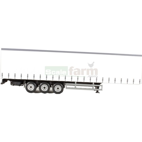 Curtainside Trailer - White
