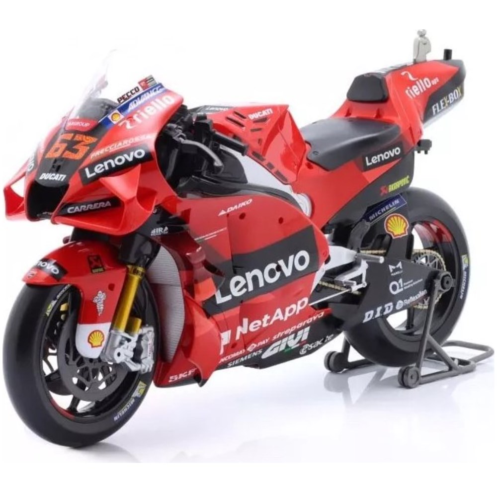 Ducati Desmosedici GP 2022 Lenovo Team #63 Francesco Bagnaia