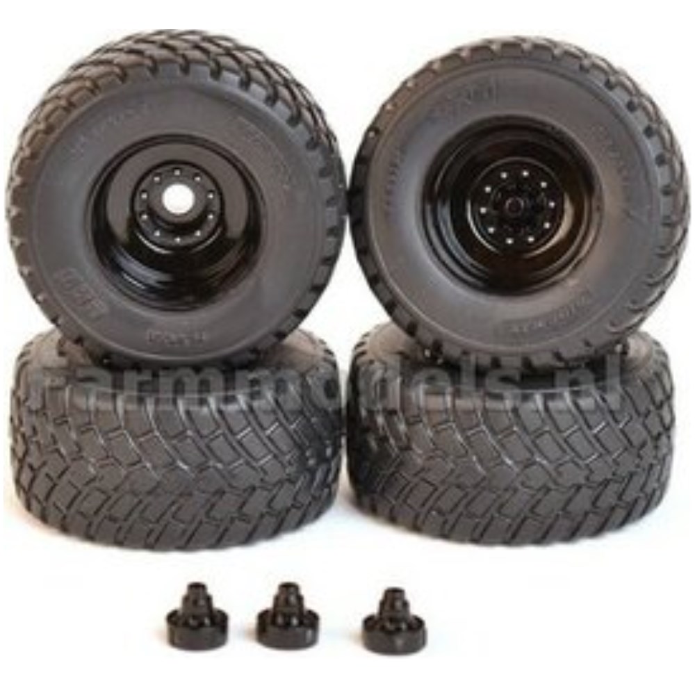 BKT RideMax FL693M 173 D TL Tyre and Rim Set