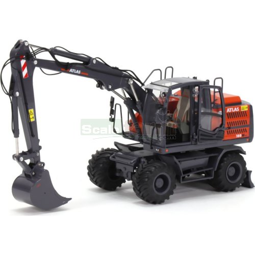 Atlas 160W Wheeled Excavator With Nokian Tyres
