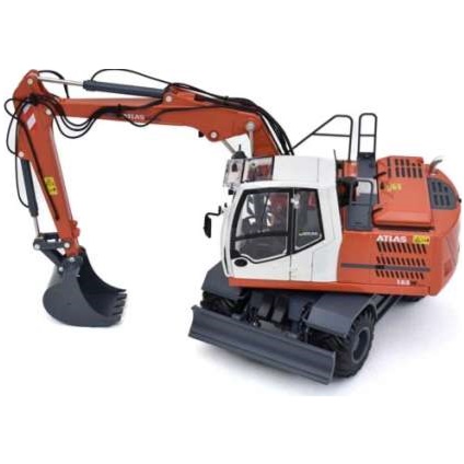 Atlas 185W Wheeled Excavator Classic with Nokian Tyres and Standard Atlas Bucket