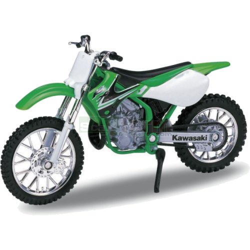 Details about   Kawasaki KX250 Green White 2002 1:18 Scale Welly 12169 