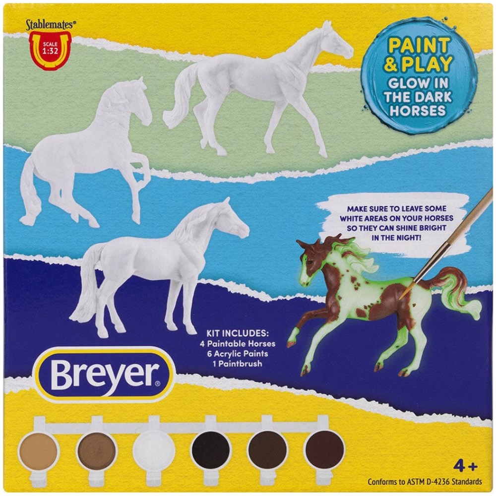 Paint and Play - Glow in the Dark (Set of 4)