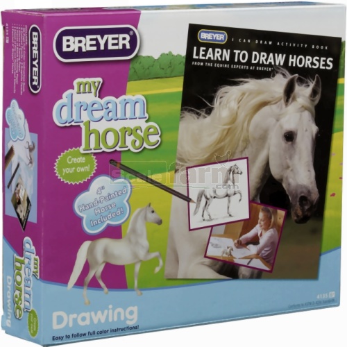 Breyer 4135 My Dream Horse Learn To Draw Horses Activity Kit