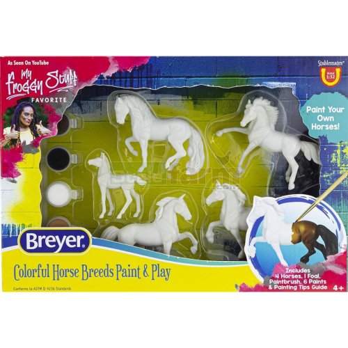 Paint and Play - Colourful Breeds (Breyer 4234)