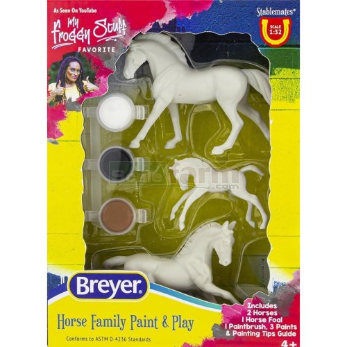 Paint and Play - Horse Family