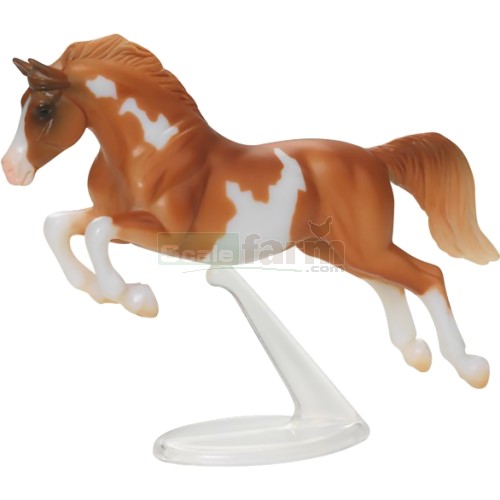 Znalezione obrazy dla zapytania breyer stablemates sport horse pinto