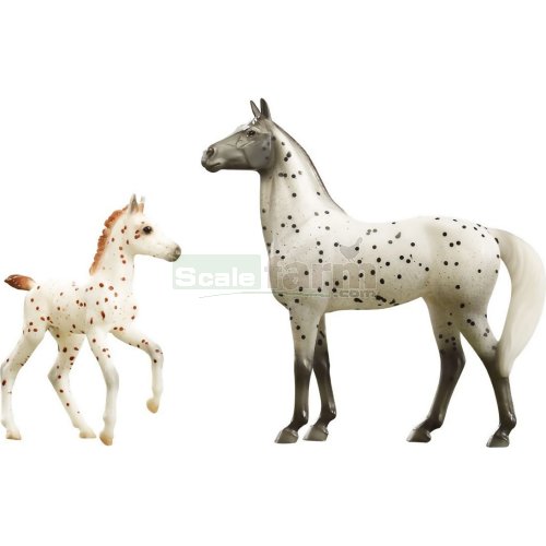 Spotted Wonders - Knabstrupper Horse and Foal Set