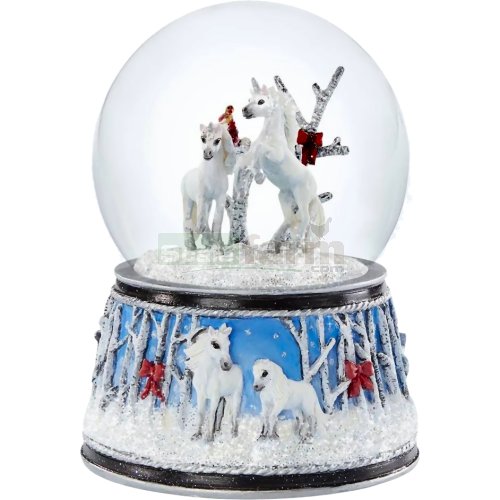 Enchanted Forest Musical Snow Globe