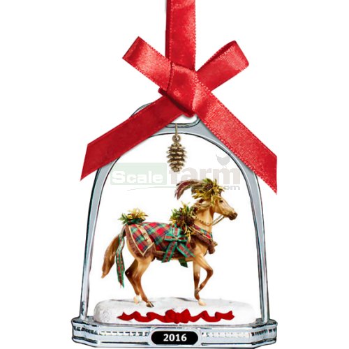 Breyer 700317 Woodland Splendor 2016 Holiday Horse Stirrup Ornament