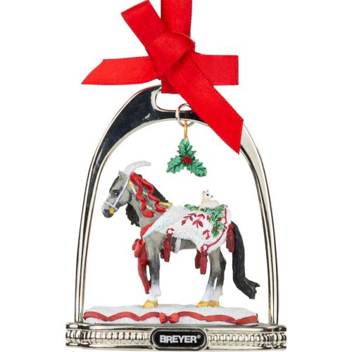 Arctic Grandeur - 2021 Holiday Horse Stirrup Ornament