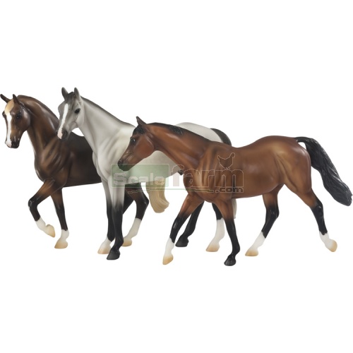 Breyer 9103 World Equestrian Games 3 Horse Set Kentucky 2010