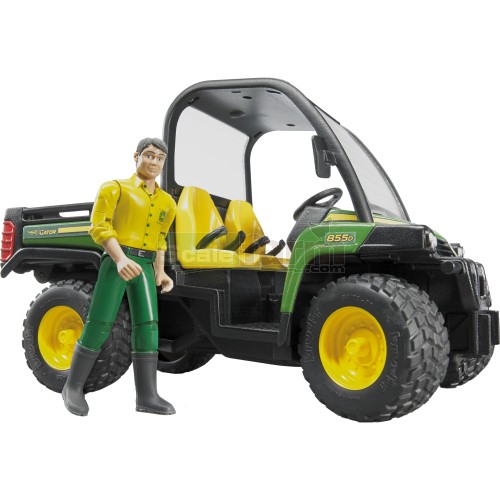 John Deere Gator XUV 855D with Driver