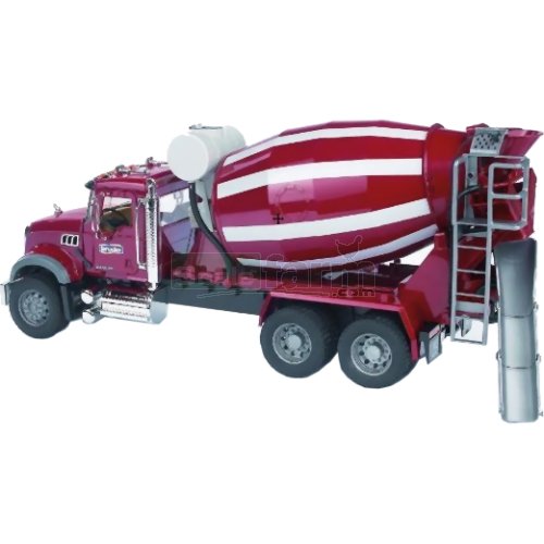 BRUDER Toys Mack Granite Cement Mixer Truck 02814 for sale online 