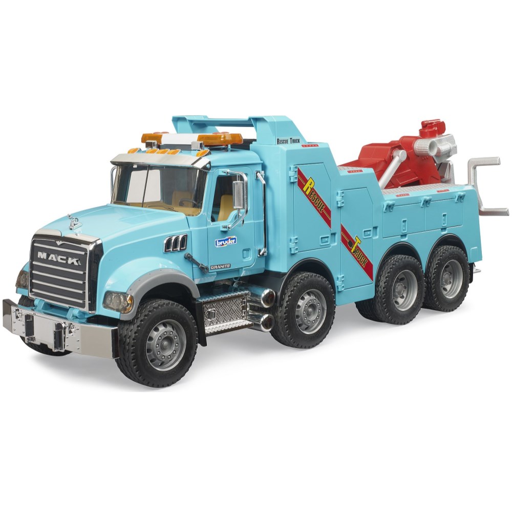 MACK Granite Recovery and Tow Truck with Lights and Sound