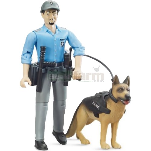 Police Officer with Dog