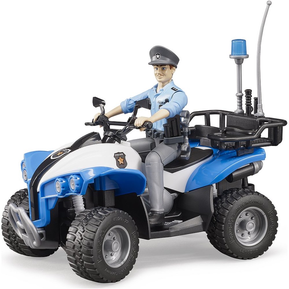 Police Quad with Police Figure and Accessories