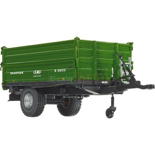 Brantner E 6035 Single-Axle Threeside Tipping Trailer