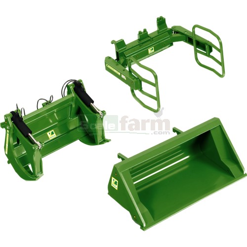 Front Loader Attachment Set A - John Deere Green