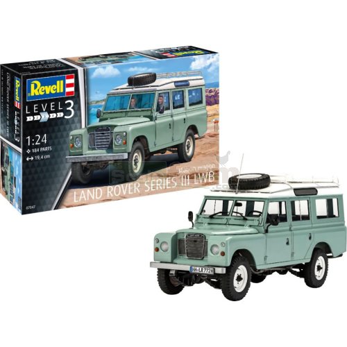 Land Rover Series III LWB Station Wagon Model Construction Kit