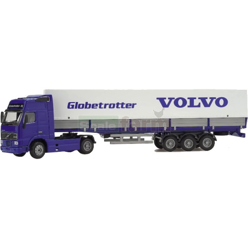 Volvo FH12 Globetrotter XL with Covered Trailer