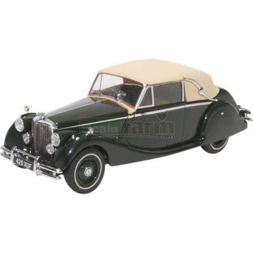 Jaguar MkV Drophead Coupe Closed - British Racing Green