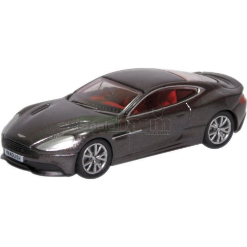 Oxford 76AMV003 Aston Martin Vanquish Coupe dunkelgrau 1:76 NEU!° 222186 