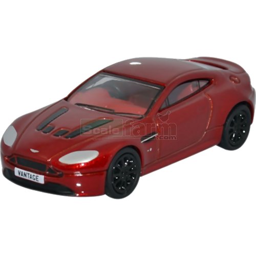Oxford Diecast 76AMVT001 Aston Martin V12 Vantage S Volcano Red