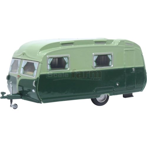 Carlight Continental Caravan - Sage Green / Dark Green