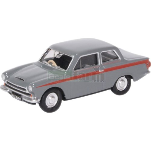 Ford Cortina MkI - Grey/Red