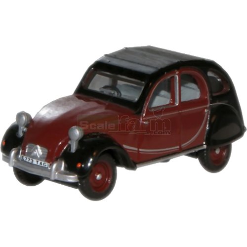 Citroen 2CV Charleston - Maroon / Black