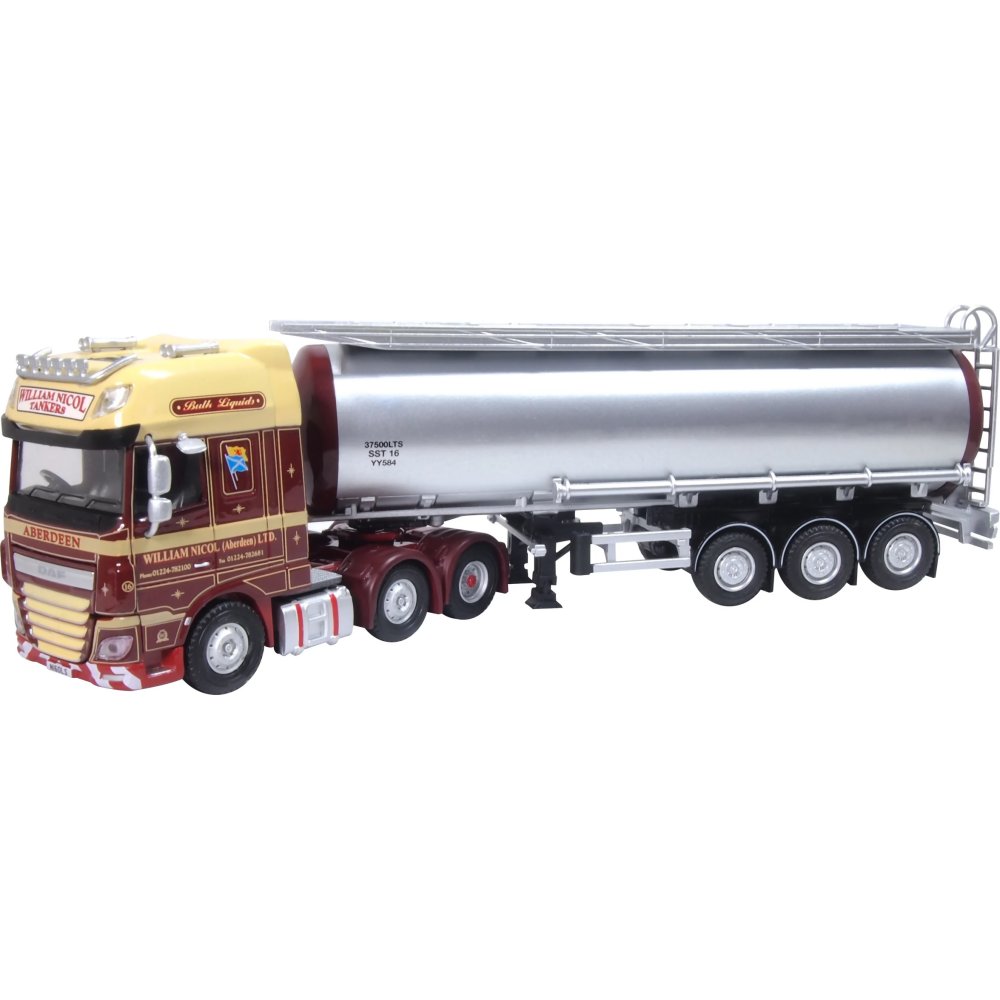 DAF XF Euro 6 Cylindrical Tanker - William Nicol