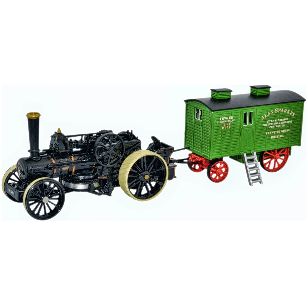 Fowler BB1 Plough Engine 15222 Bristol Rover & Living Wagon Alan Sparkes