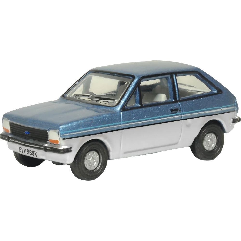 Ford Fiesta Mk1 - Titan Blue/Strato Silver