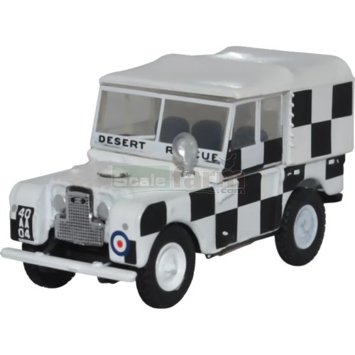 Land Rover Series I Canvas - RAF Tripoli Desert Rescue Team