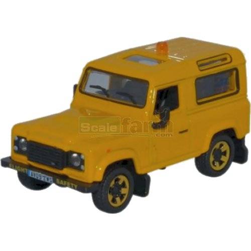Oxford 1//76 Land Rover Defender 90 RAF Flight Safety # 76LRDF005